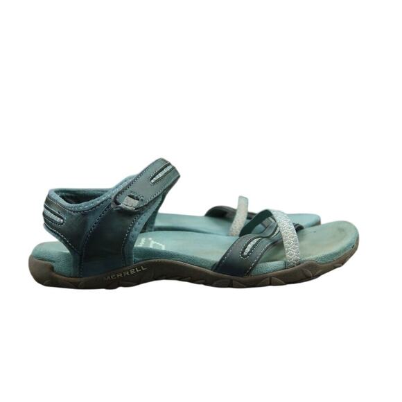 Merrell Shoes Womens 6 Sandals Sport Casual Leather Adjustable Strap Comfort - Picture 1 of 11